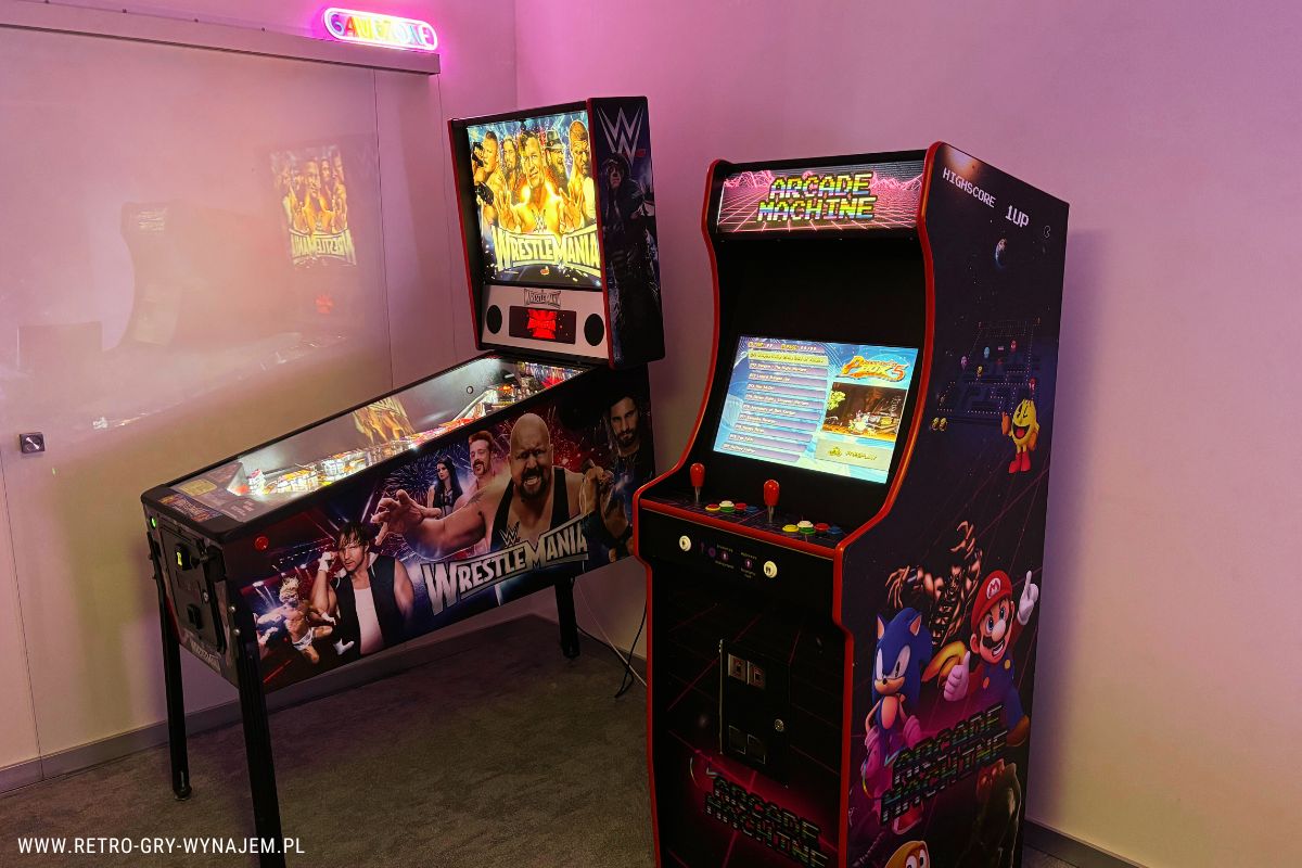 automaty retro wynajem