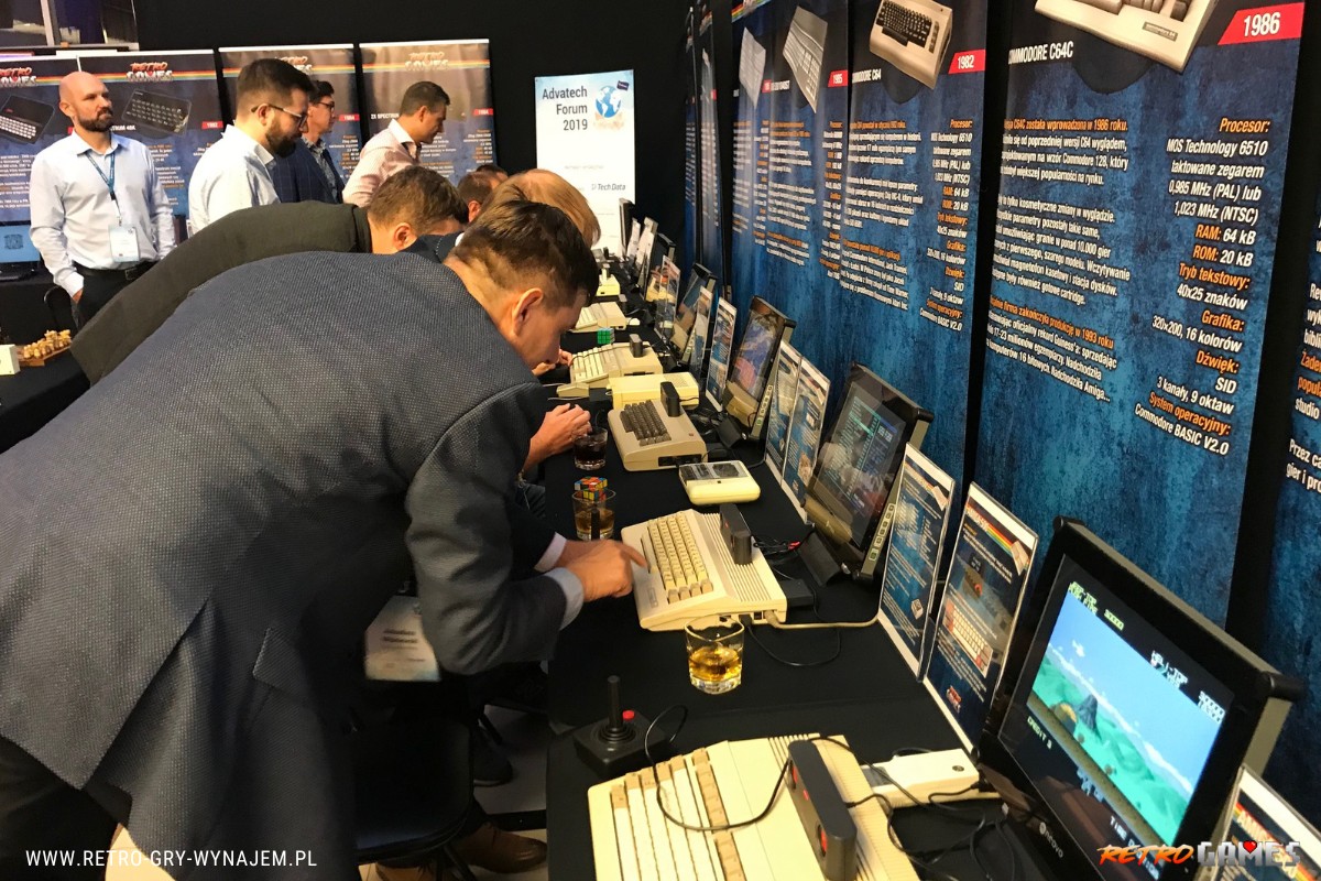 retro komputery na imprezy i eventy